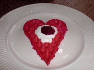 Valentinevaffel