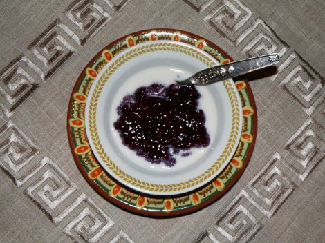 Blåbærgrøt