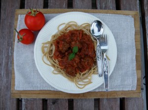 Kjøttsaus med blomkål