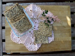 Knekkebrød med kokosmel