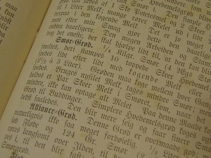 Fra en gammel kokebok fra 1901