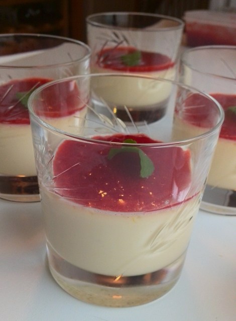 Sitronpannacotta